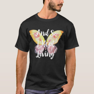Camiseta Sensibilização Para A Saúde Mental Então Eu Contin