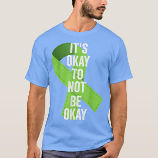 Camiseta Sensibilização para a saúde mental Está tudo bem n