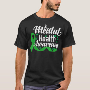 Camiseta Sensibilização Para A Saúde Mental Faixa Verde3501
