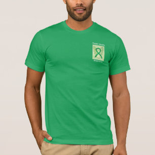 Camiseta Sensibilização para a saúde mental Fita Verde Tela