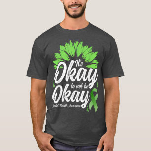 Camiseta Sensibilização para a saúde mental Girassol - Tudo