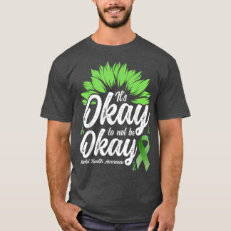 Camiseta Sensibilização para a saúde mental Girassol - Tudo