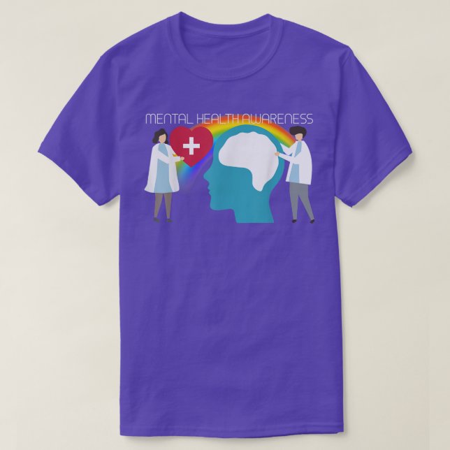 Camiseta Sensibilização Para A Saúde Mental Lgbtq3003 1338 (Frente do Design)