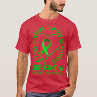 Camiseta Sensibilização Para A Saúde Mental Mês 2022 - Be K
