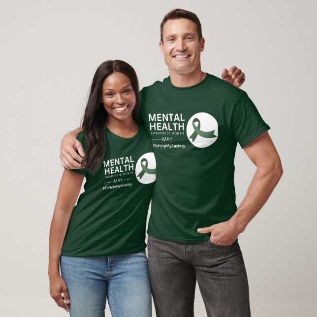 Camiseta Sensibilização para a saúde mental Mês 2023 | Ansi (Unissex)
