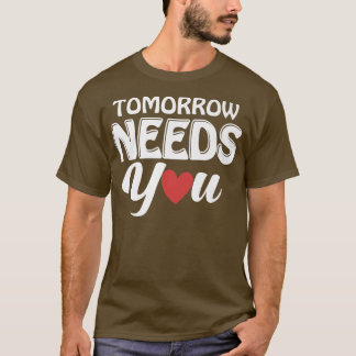 Camiseta Sensibilização Para A Saúde Mental Mês Amanhã Prec