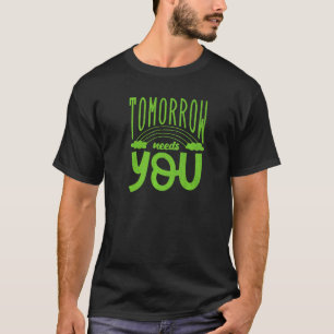 Camiseta Sensibilização Para A Saúde Mental Mês Amanhã Prec