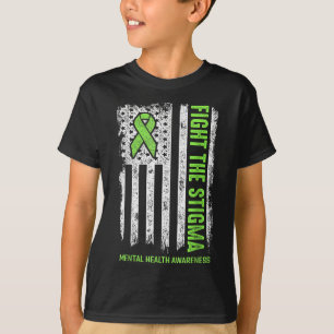 Camiseta Sensibilização Para A Saúde Mental Mês Luta Contra