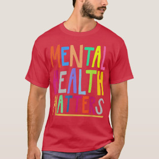 Camiseta Sensibilização para a Saúde Mental Mês Saúde Menta