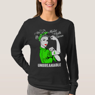 Camiseta Sensibilização para a saúde mental Mês Verde insep