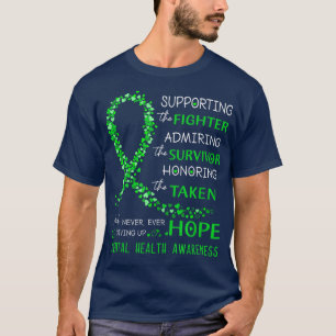 Camiseta Sensibilização para a saúde mental Saúde mental at