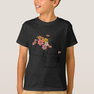 Camiseta Sensibilização Para A Saúde Mental Seja Bonita Par