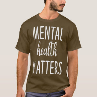 Camiseta Sensibilização para a saúde mental Sensibilização 