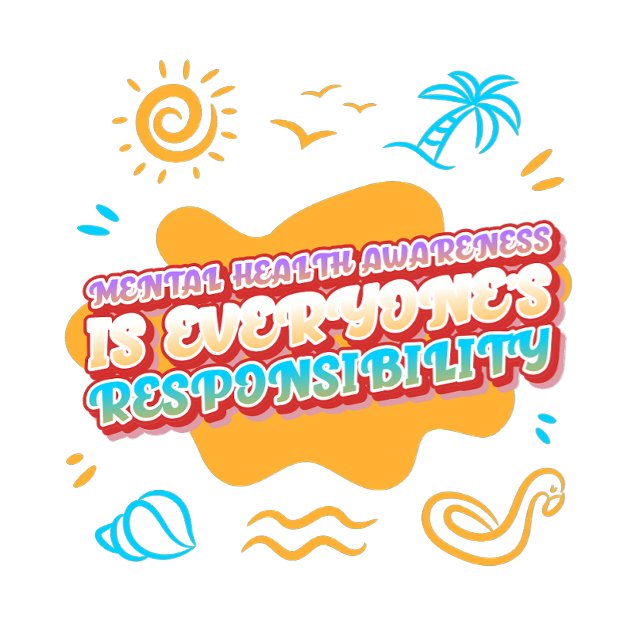 Camiseta Sensibilização para a saúde mental - T-Shirt (Criador carregado)