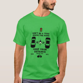 Camiseta Sensibilização para a segurança rodoviária