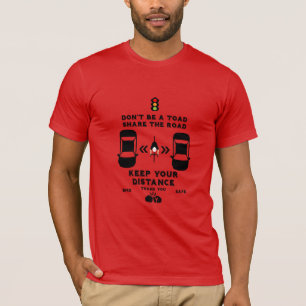 Camiseta Sensibilização para a segurança rodoviária