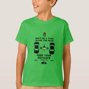 Camiseta Sensibilização para a segurança rodoviária