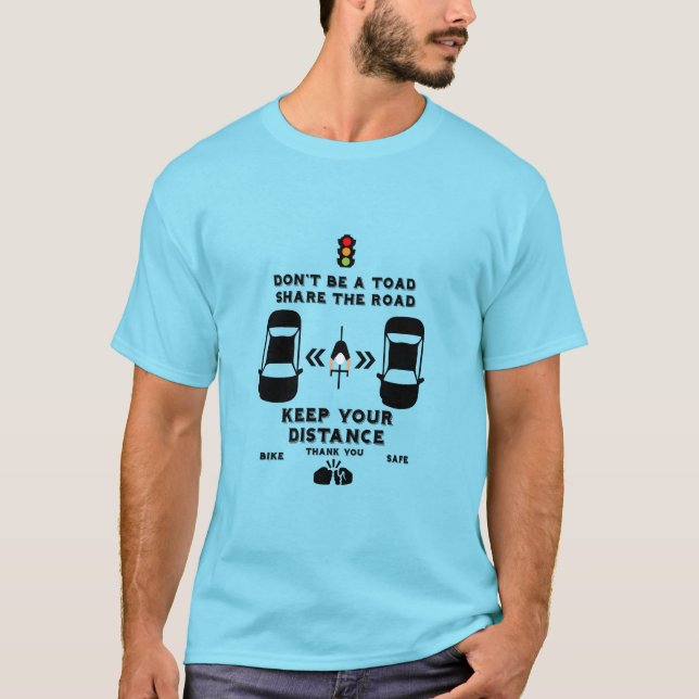 Camiseta Sensibilização para a segurança rodoviária (Frente)