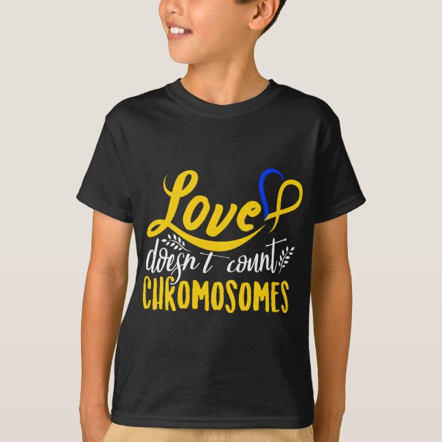 Camiseta Sensibilização para a Síndrome de Down - Trisomia  (Frente)