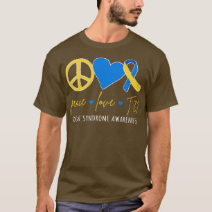 Camiseta Sensibilização para a Síndrome T21 Down III
