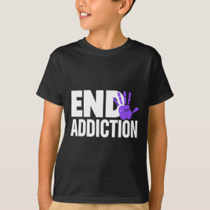 Camiseta Sensibilização para a Sobredosagem - Consciência F