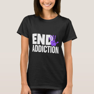 Camiseta Sensibilização para a Sobredosagem - Consciência F