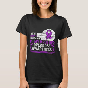 Camiseta Sensibilização Para A Sobredosagem De Medicamentos
