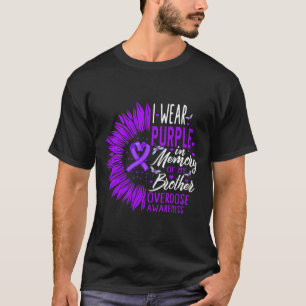 Camiseta Sensibilização Para A Sobredosagem De Medicamentos