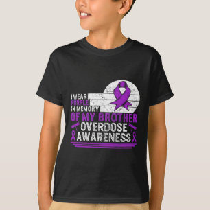 Camiseta Sensibilização Para A Sobredosagem De Medicamentos