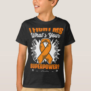 Camiseta Sensibilização para a Sobrevivência com Esclerose