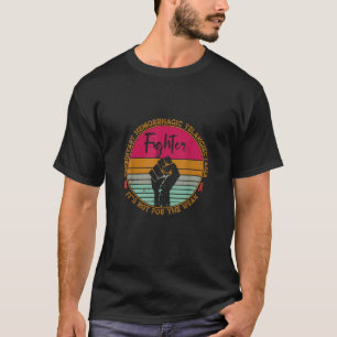 Camiseta Sensibilização para a telangiectasia hemorrágica h