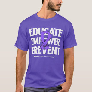 Camiseta Sensibilização para a violência doméstica 2025