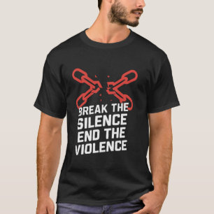 Camiseta Sensibilização para a Violência Doméstica Sensibil