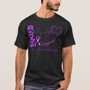 CAMISETA SENSIBILIZAÇÃO PARA ABUSOS DE MAIS IDOSOS