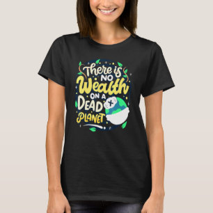 Camiseta Sensibilização Para As Alterações Climáticas Sem R