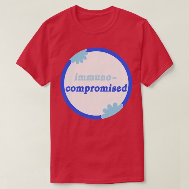 Camiseta Sensibilização para Deficiência Comprometida por I (Frente do Design)