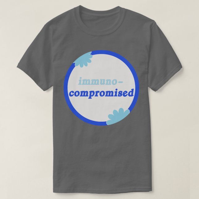 Camiseta Sensibilização para Deficiência Comprometida por I (Frente do Design)