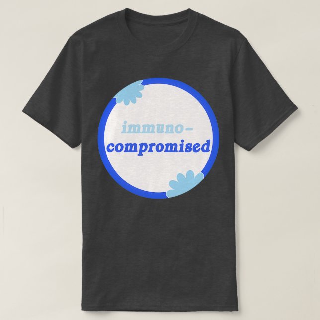 Camiseta Sensibilização para Deficiência Comprometida por I (Frente do Design)