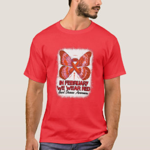 Camiseta Sensibilização Para Doenças Cardíacas Em Fever