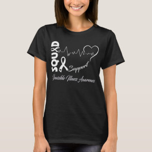 CAMISETA SENSIBILIZAÇÃO PARA DOENÇAS INVISÍVEIS NO ESPAÇO