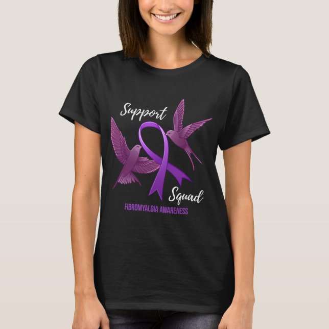 Camiseta Sensibilização para Fibromialgias Espalhadas (Frente)