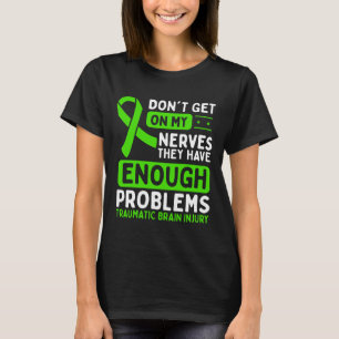 Camiseta Sensibilização para lesões cerebrais traumátic