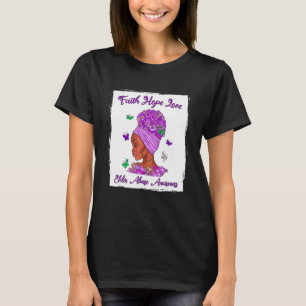 Camiseta Sensibilização para o abuso de idosos Abuso de rox