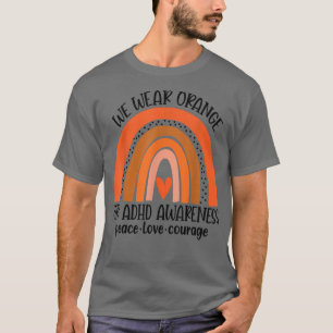 Camiseta Sensibilização para o ADHD em outubro Vestimos lar