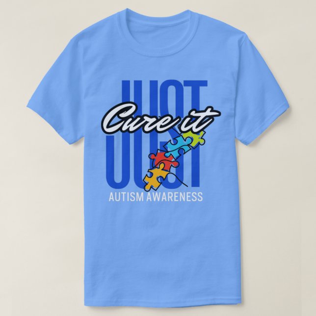 Camiseta Sensibilização para o autismo (Frente do Design)