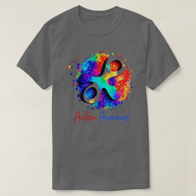 Camiseta Sensibilização para o Autismo (2) (Frente do Design)