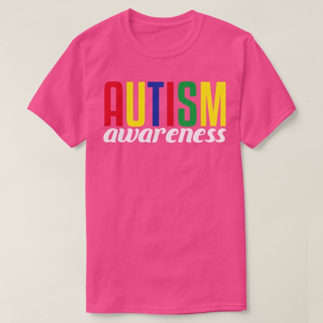 Camiseta Sensibilização para o Autismo (6) (Frente do Design)
