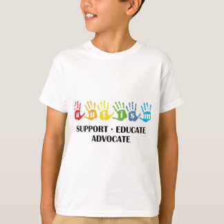 Camiseta Sensibilização para o Autismo: Apoiar o advogado e