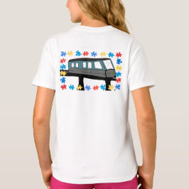 Camiseta Sensibilização para o autismo de quebra-cabeça de 