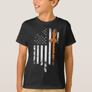 Camiseta Sensibilização para o Cancer da Leucemia Vintage c